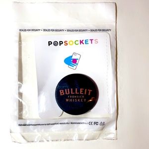 5/$25 NEW Bulleit Bourbon 🥃 orange and black pop socket 🤳